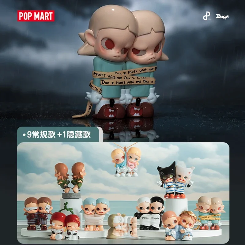 POPMART Zsiga Twins Series กล่ - Model Kit Anime Girl บทวิจารณ์และราคา